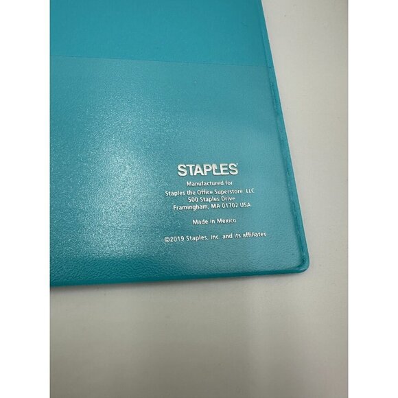 (2) Heavy Duty Staples and Avery 3 Ring Binders 1 1/2 " and 2" Blue and White - Picture 15 of 15